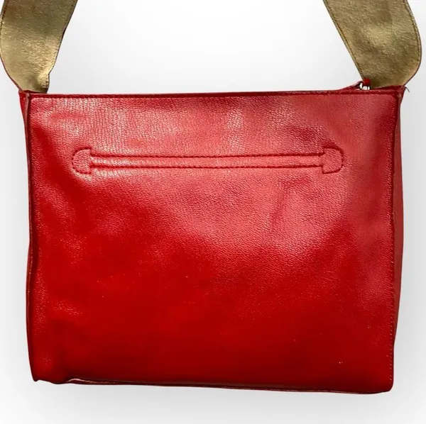 Vintage Mondani New York Red Purse - Image 4