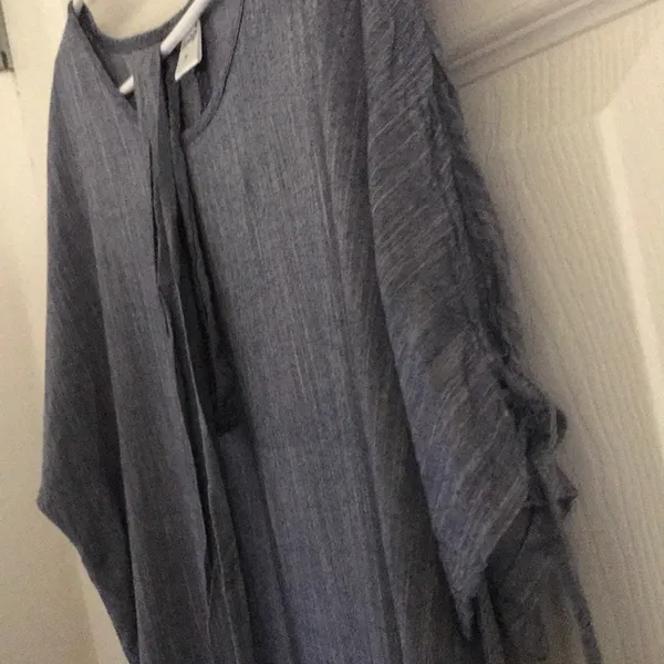 Woman ‘jeans dress with naked shoulder size 36 - Image 4