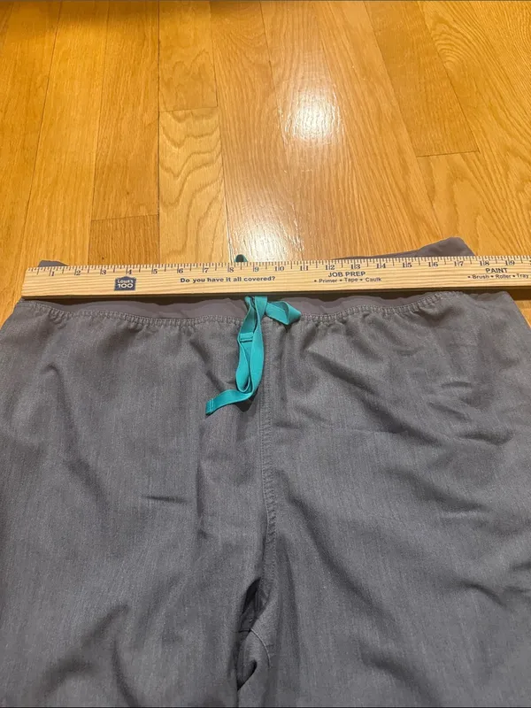 Figs womens Livingston straight-leg color graphite pants size XXL . - Image 3