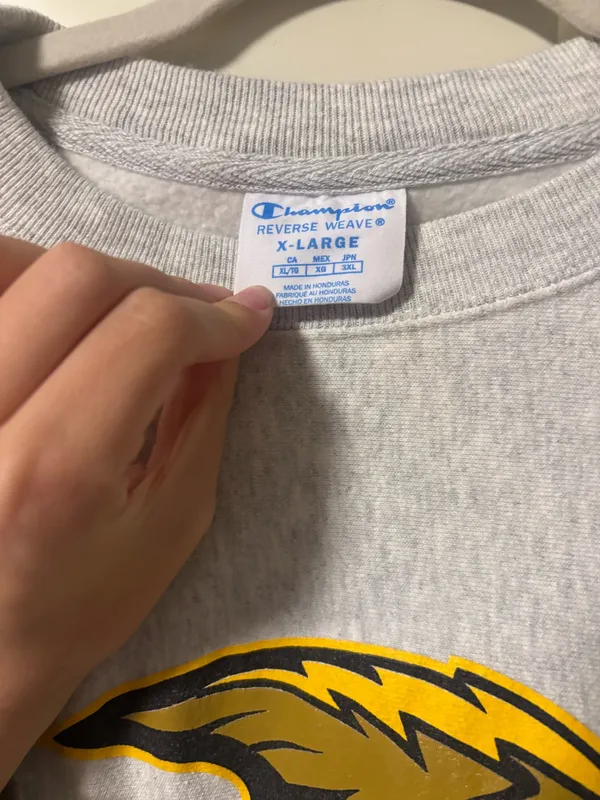 UW Oshkosh Champion Crewneck Sweatshirt - Image 2
