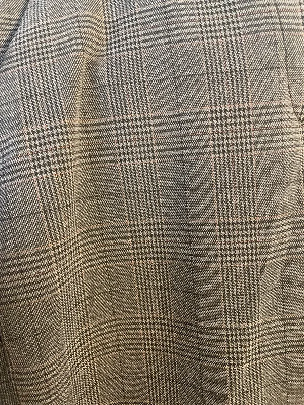 H&M Gray Plaid Dress Pants - Image 4