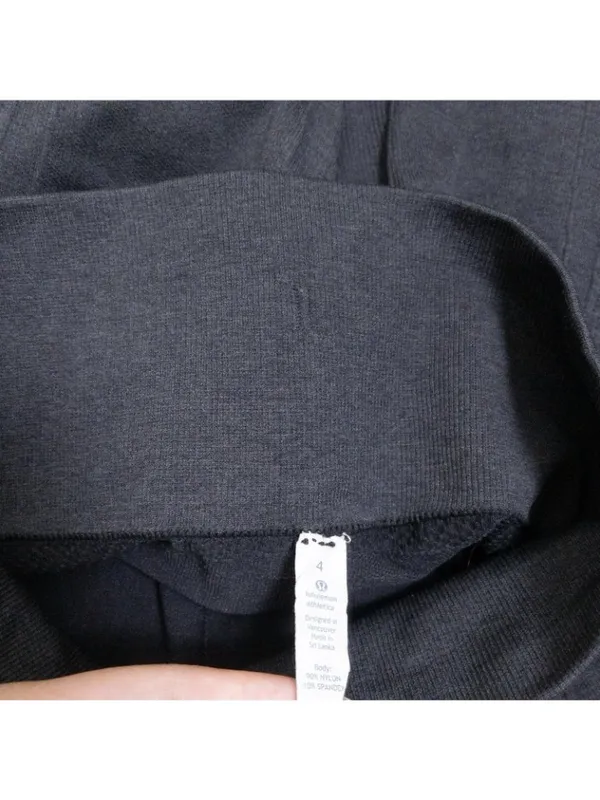 Lululemon Ebb to Street Legging 4 Heathered Black Seamless Mid Rise - Image 4