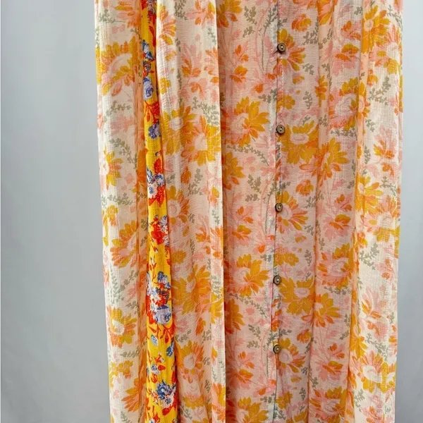 NWT Free People Dance with Me Maxi in Ivory Combo Size‎ Medium - Image 5