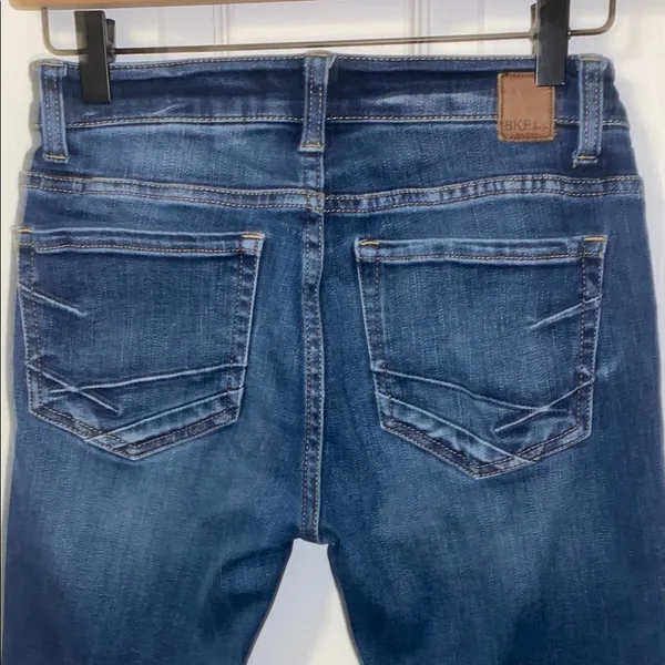 BKE Stella Mid-Rise Ankle Skinny Jeans Size 26 - Image 9