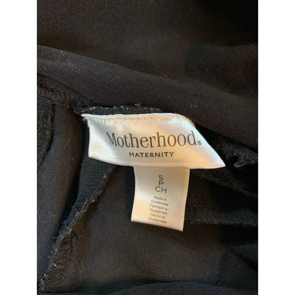 Motherhood Maternity Womens Pants S Black Full Panel Boot Cut Comfort Minimalist - Image 5