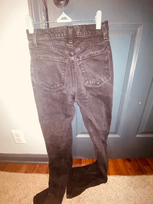Abercrombie and fitch 90’s straight ultra high rise Jean black - Image 4