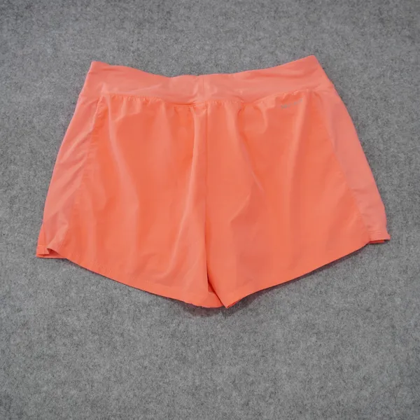 Nike Women's Size Small Pink Orange Running Shorts Dri-FIT Athletic Lightweight - Image 5