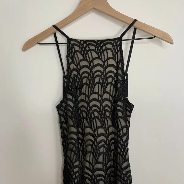 Stone Cold Fox Logan Maxi Dress Gown Black Size 2 XS - Image 9