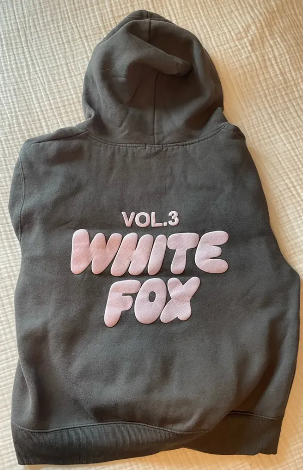 white fox hoodie - Image 3