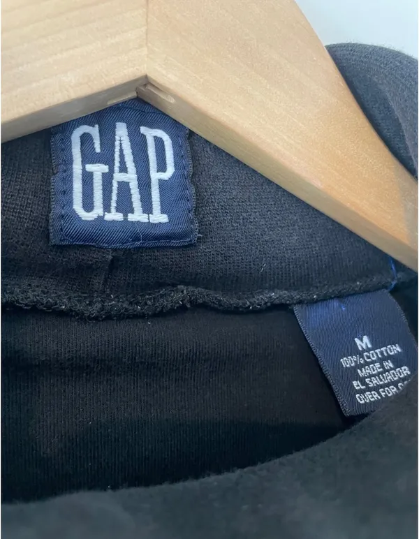 Gap Vintage Black Classic Turtleneck 100% Cotton - Image 3