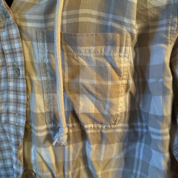 cropped flannel - Image 4