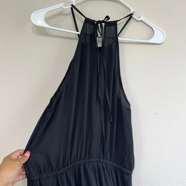 Lulus Essence of Style Black Maxi Dress Sleeveless Medium Women - Image 6