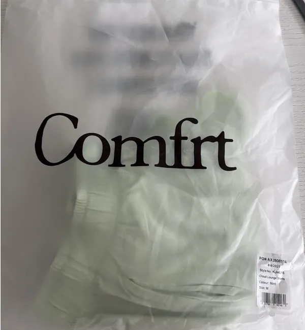 Comfrt Medium Cloud Shorts in Mint Green - Image 8