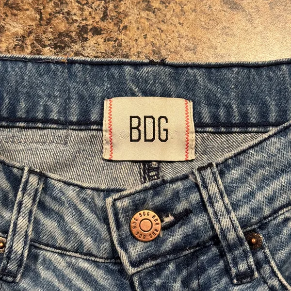 BDG Jeans Rih Extreme Baggy High Rise Y2K Streetwear Grunge 90s Indie Blue 25 - Image 2