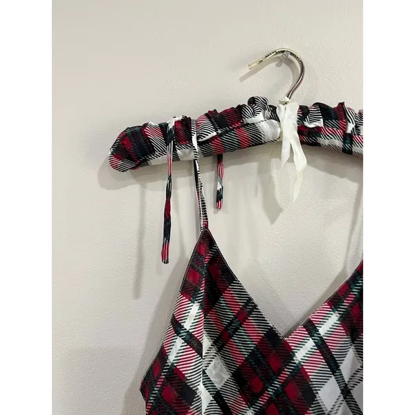 Vintage Intimates‎ by UA Plaid Y2K Grunge Slip Dress Size Medium - Image 4
