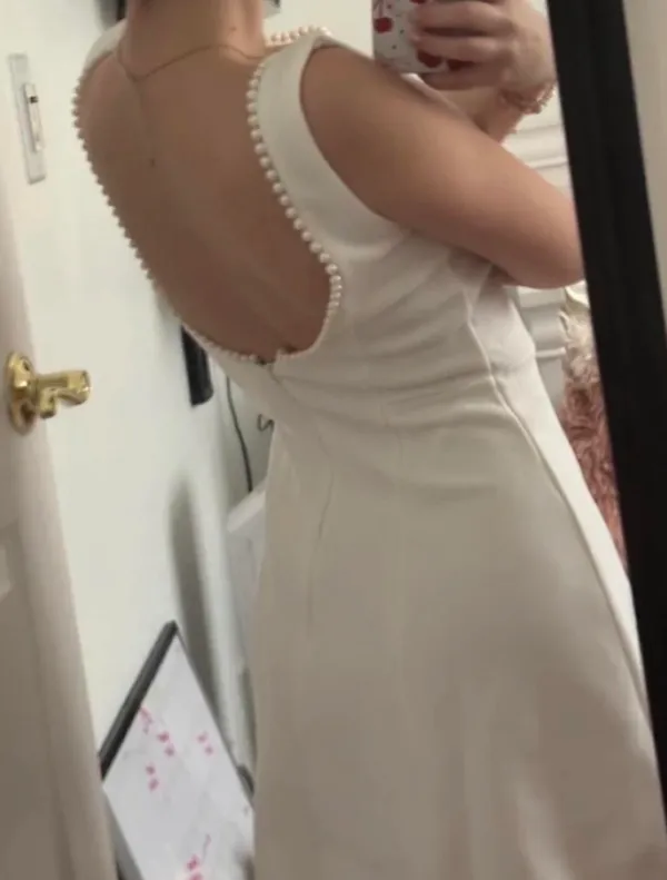 SheIn White mini dress - Image 6