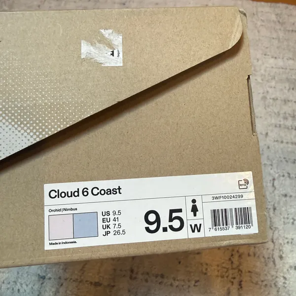 Brand new On Cloud 6 Coast Orchid Nimbus 9.5 Womens - Image 3