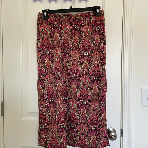 Vintage women’s paisley print maxi skirt‎ - Image 3