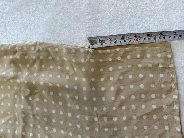 Vintage Newport News 100% Silk Polka Dot Midi Skirt Size 6 Quiet Luxury - Image 8