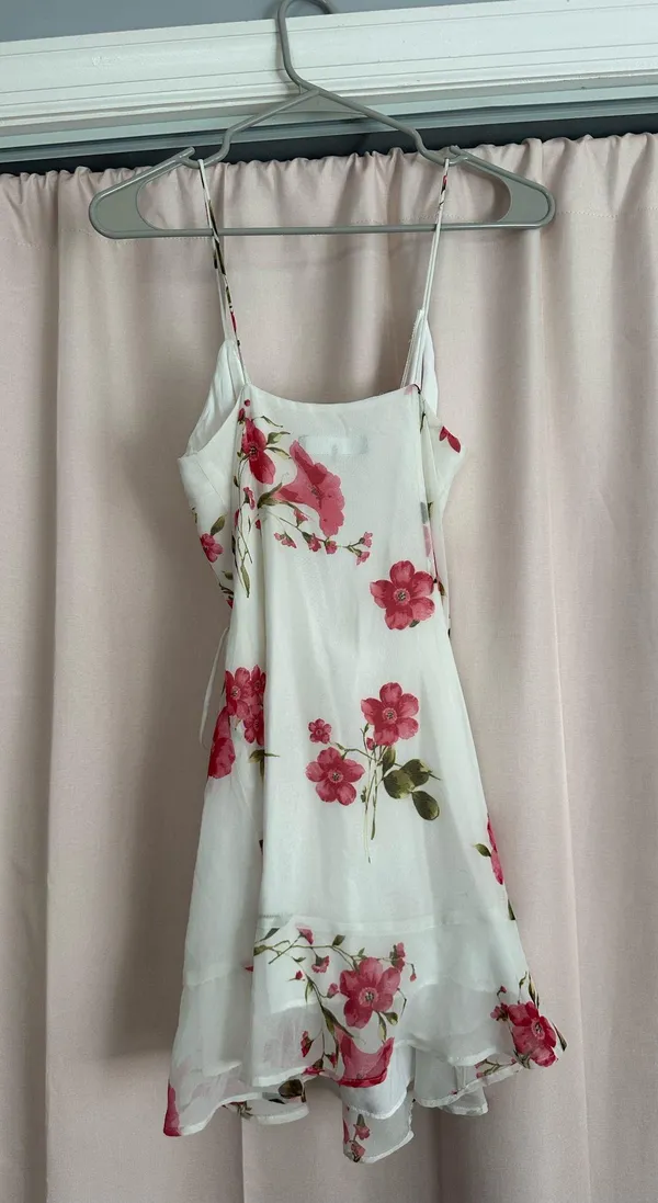 Floral tie dress - Image 2