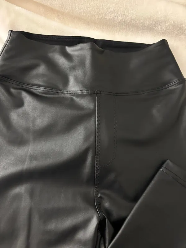 Aerie Faux Leather Leggings - Image 3