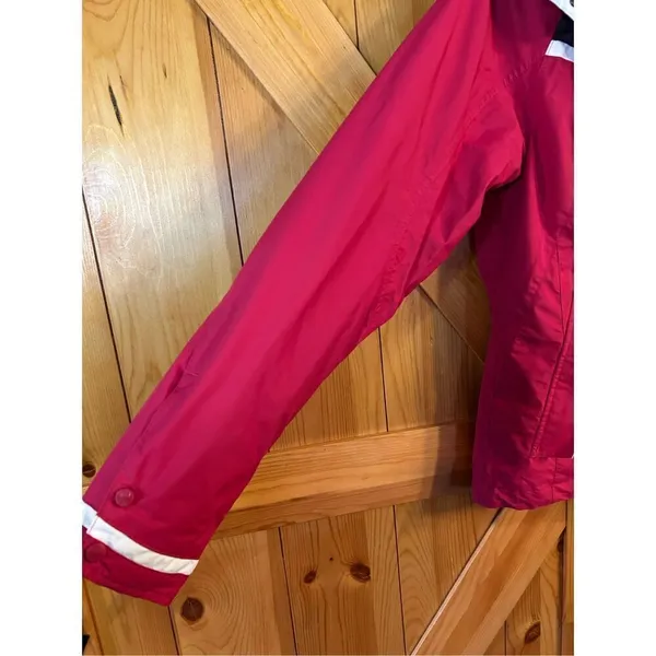 Columbia Women's Interchange Jacket Removable LIner Hood Size Medium Waterproof - Image 6