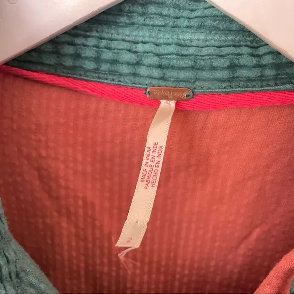 Free People Color Me Cord Mini Dress in Size 2 - Image 4