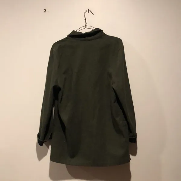 Signet Sportswear New York Vintage Dark Green Cuffed Coat - Image 6