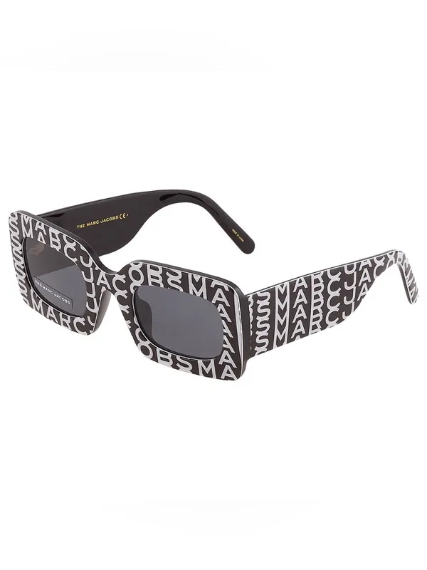 NWT MARC JACOBS Monogram Grey Square Ladies Sunglasses [*Authentic*] — One Size - Image 4