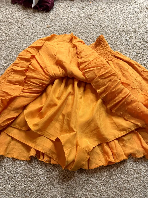 Forever 21 Yellow Flare Skort  - Image 2