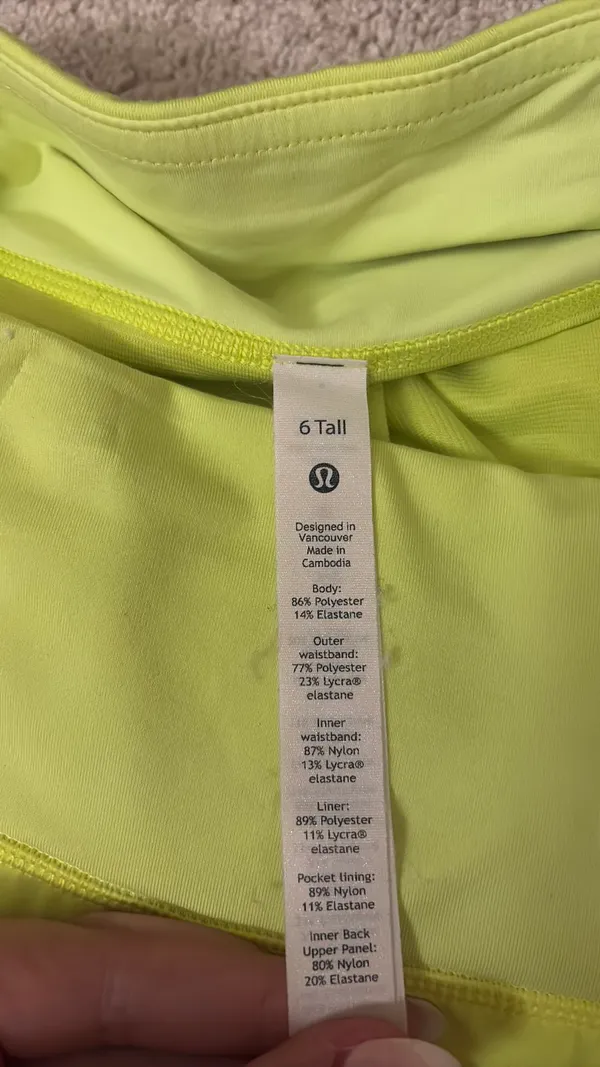 Lululemon speed up 4in shorts mid rise - Image 3