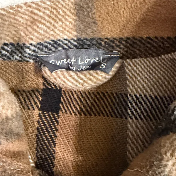 Classic Oversized Plaid Shacket by Sweet Lovely by Jen S - Image 6