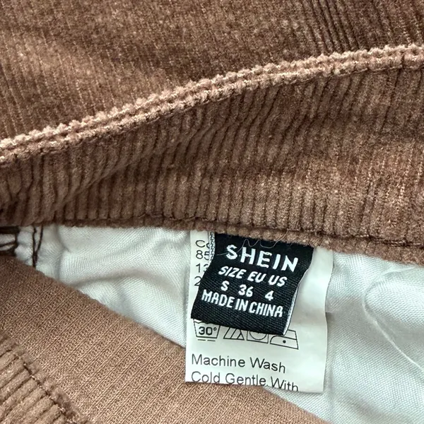 SHEIN Brown Corduroy Pants - Image 6