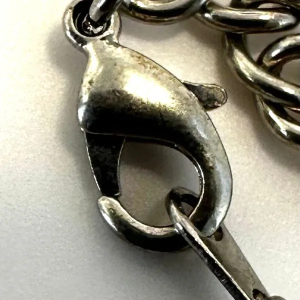 Disney rhinestone silver tone Mickey Mouse pendant necklace - Image 9