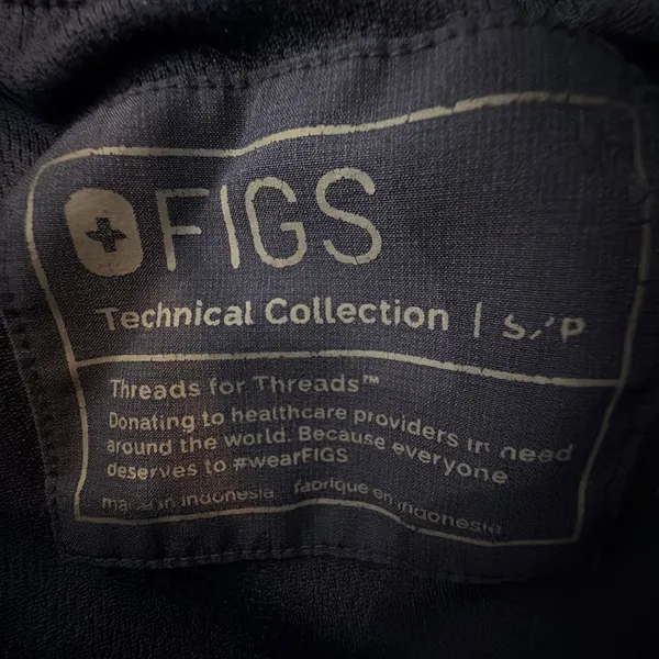 FIGS Womens zamora Freex Jogger Scrub Pants Navy Blue scrubs medical Size small - Image 11