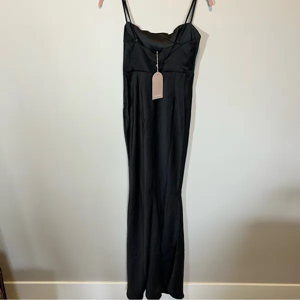 Meshki Desirie Satin Corset Maxi Dress Black XS‎ NWT - Image 6