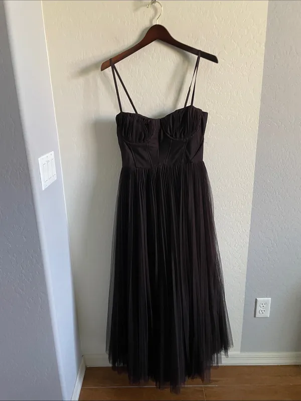 Anthropologie Hutch Amara Corset Gown- size 10 - Image 4