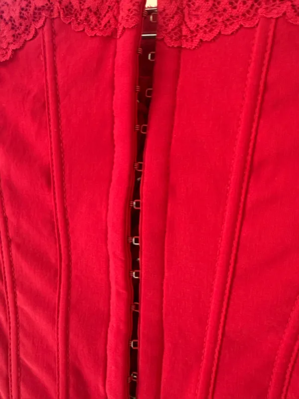 Red corset Size XS - Image 3