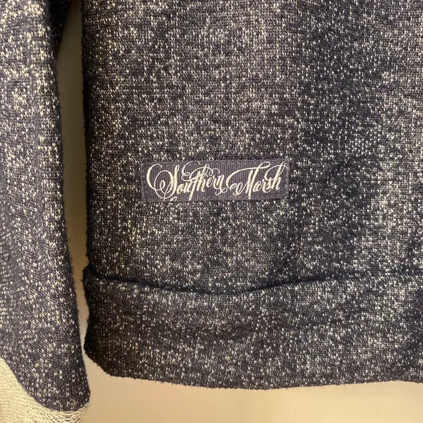 Southern Marsh Asheville Navy Terry Sweatshirt Small - Image 5