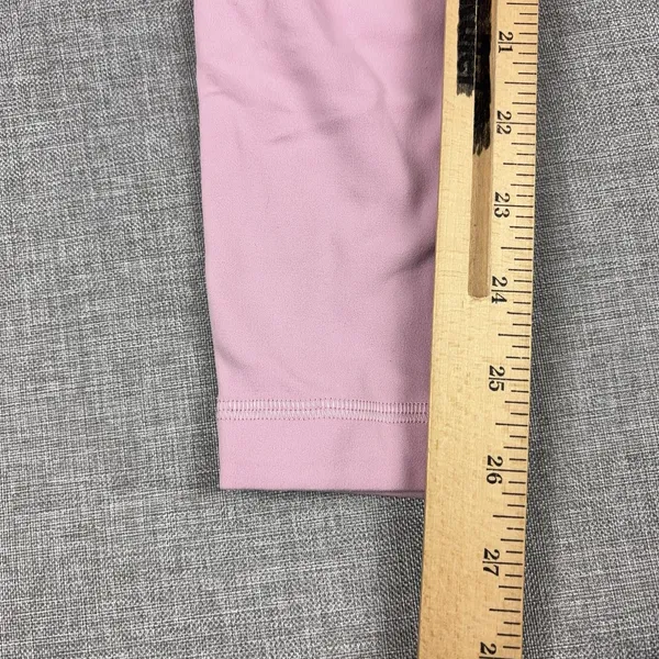 Lululemon Leggings Womens 0 Pink High Rise Ankle Yoga Pants Stretch LW5CT1S - Image 5