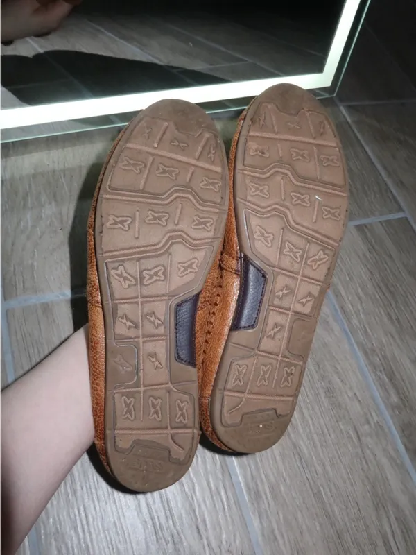 BOBS Skechers Women’s Chestnut Brown Slip sneaker flats - Image 6