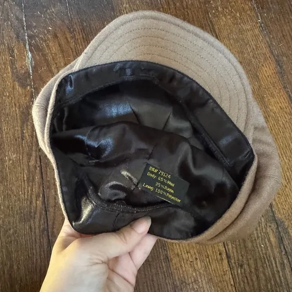 VTG Felted Pageboy Hat - Image 2