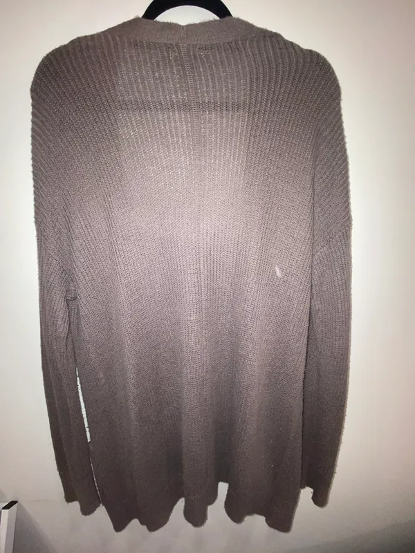 Old Navy Oversized Gray Cardigan - Image 3