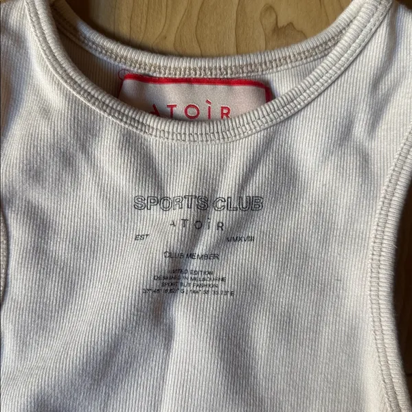 Atoir Cream Tank Top - Image 2