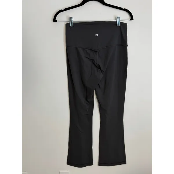Lululemon Align High-Rise Mini-Flared Pant 28" Graphite Grey size 8 - Image 6