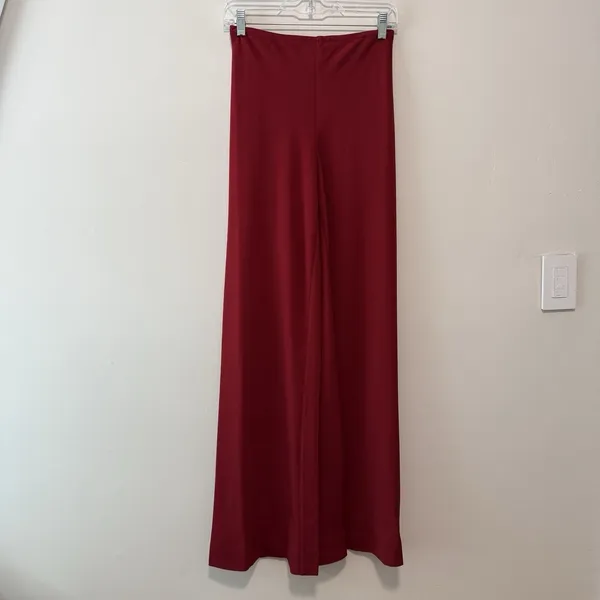 Staud NWT Stroll Pant in‎ Pomegranate Red Size Small - Image 4