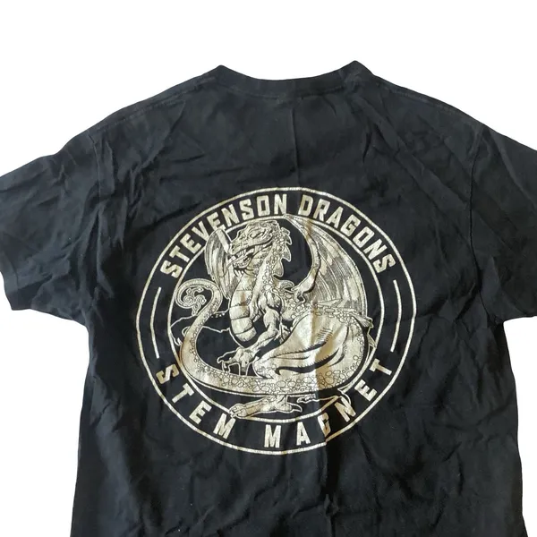Gildan School Logo Tee - Image 4