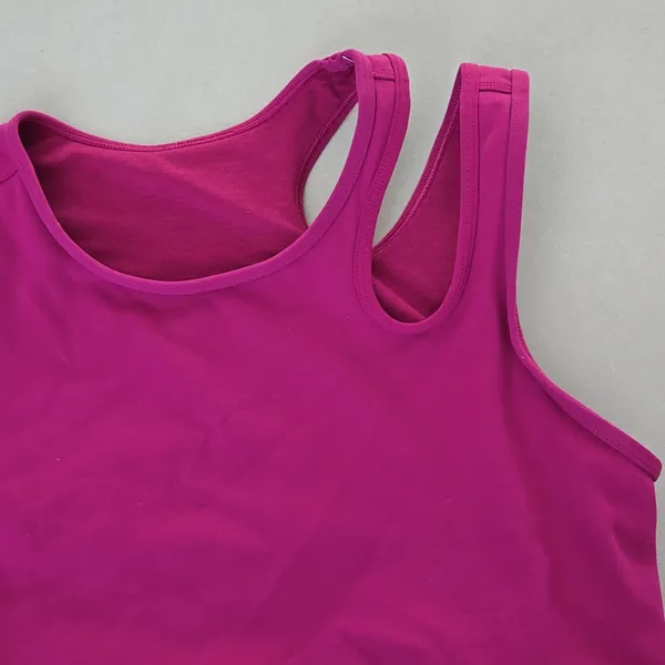 Lululemon Mastered Motion Cropped Tank In Purple Size 4 - Image 3