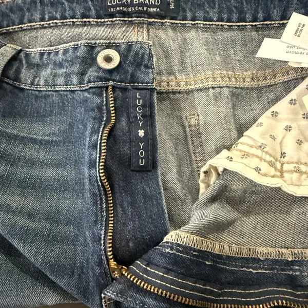Lucky Brand Blue Wide Leg Crop Jeans - Image 11