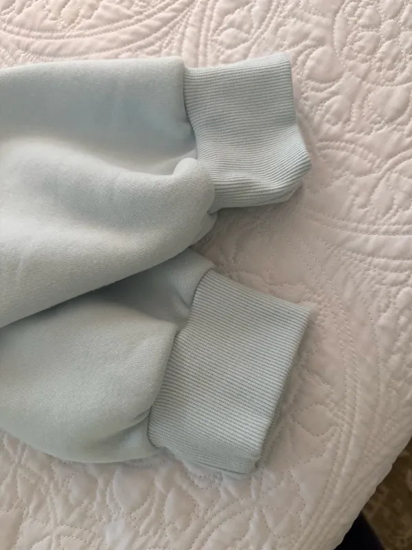 Parke fleece mockneck icy blue - Image 5